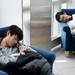 Hackathon participants take a nap on the fourth floor of Palmer Commons on Sunday, Feb. 3. Students were required to complete 36 hours of "hacking". Daniel Brenner I AnnArbor.com